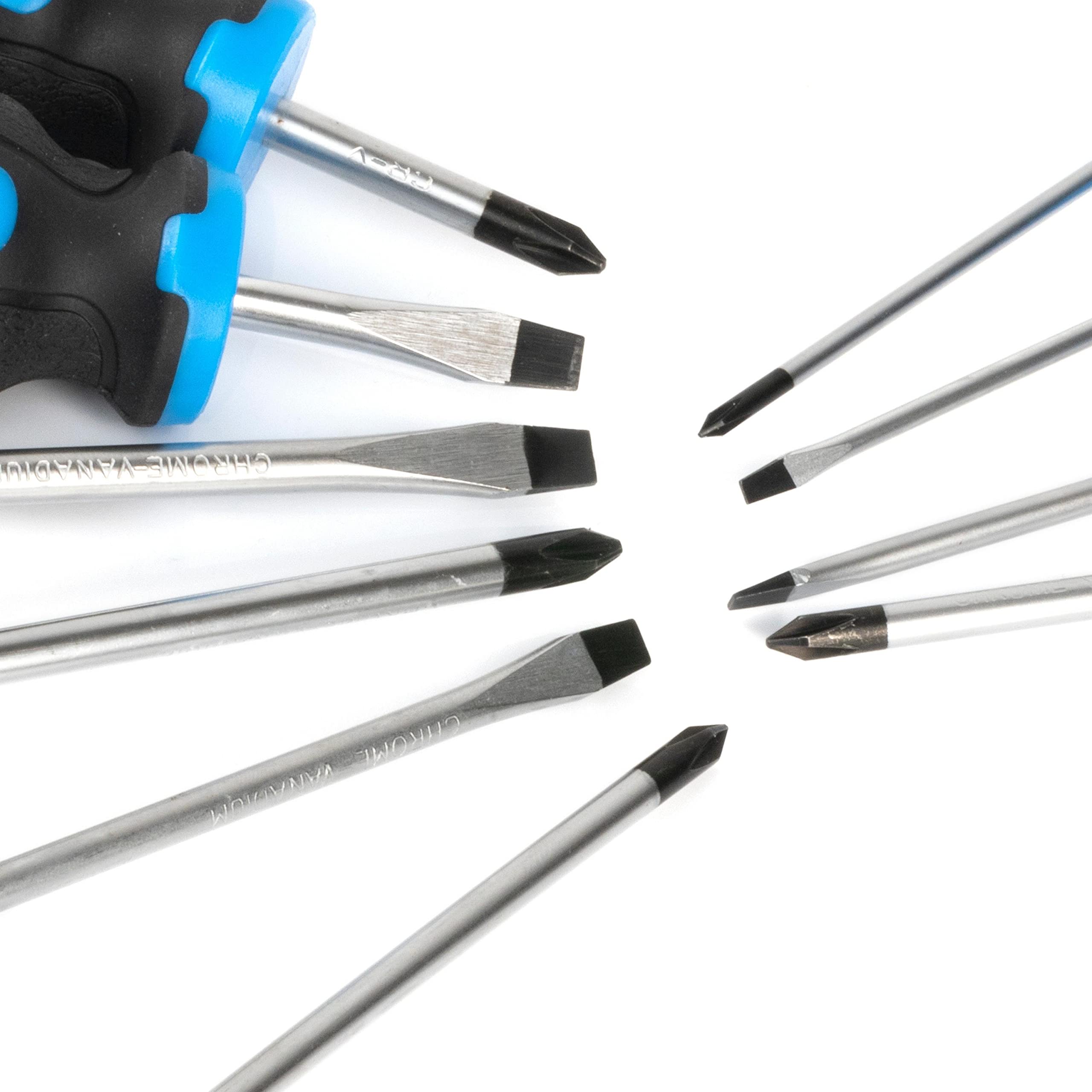 NEIKO 01378A Magnetic Screwdriver Set | 10 Piece | Phillips